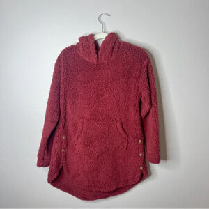 Koolaburra by Ugg Sherpa Long Hoodie Burgundy
